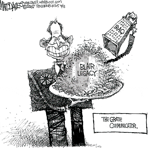 Matt Davies on Monday May 14, 2007 Comic Strip