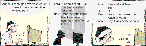 Adam@Home on Wednesday December 19, 2007 Comic Strip