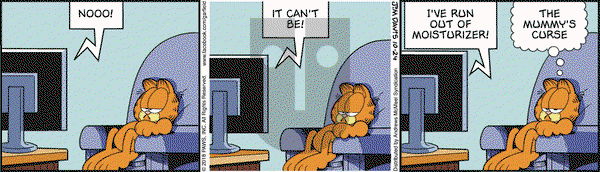Garfield on Wednesday October 24, 2018 Comic Strip