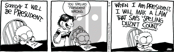 The Buckets on Saturday November 1, 2008 Comic Strip