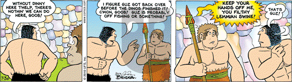 Alley Oop on Friday July 30, 2010 Comic Strip