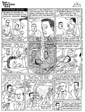 Tom the Dancing Bug on Sunday January 10, 2010 Comic Strip