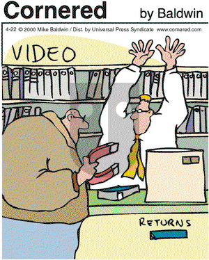 Cornered on Saturday April 22, 2000 Comic Strip