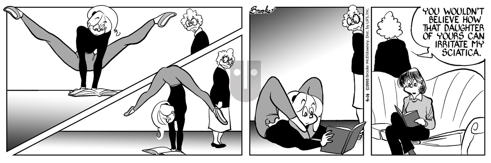 9 Chickweed Lane - Monday April 14, 2003 Comic Strip