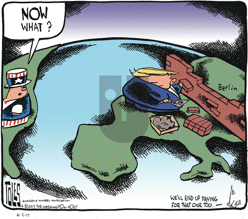 Tom Toles on Friday June 2, 2017 Comic Strip
