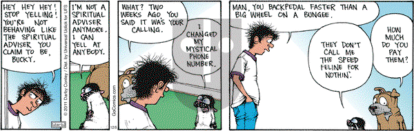 Get Fuzzy on Thursday December 5, 2013 Comic Strip