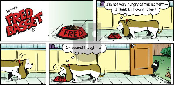 Fred Basset on Sunday November 26, 2017 Comic Strip