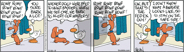 Drabble on Wednesday February 20, 2013 Comic Strip