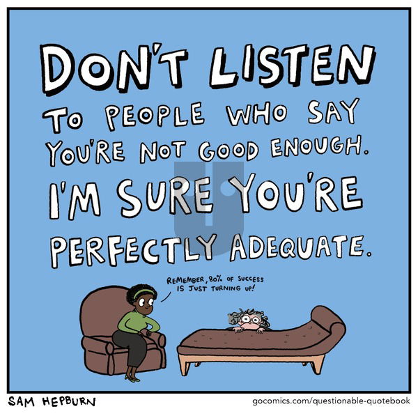 Questionable Quotebook - Sunday November 27, 2022 Comic Strip