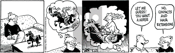 Betty on Saturday March 20, 1999 Comic Strip