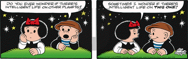 Nancy on Saturday May 28, 2016 Comic Strip