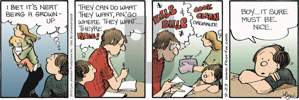For Better or For Worse - Thursday September 23, 2010 Comic Strip