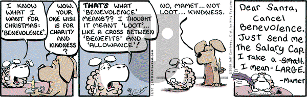 DeFlocked on Monday December 22, 2008 Comic Strip