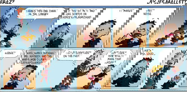 Frazz on Sunday April 22, 2007 Comic Strip