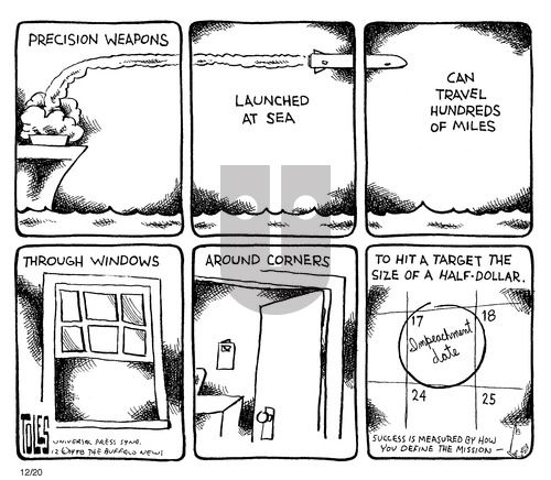 Tom Toles on Sunday December 20, 1998 Comic Strip