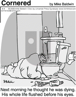 Cornered on Tuesday January 1, 2008 Comic Strip