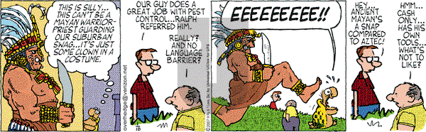 Over the Hedge on Saturday January 10, 2015 Comic Strip