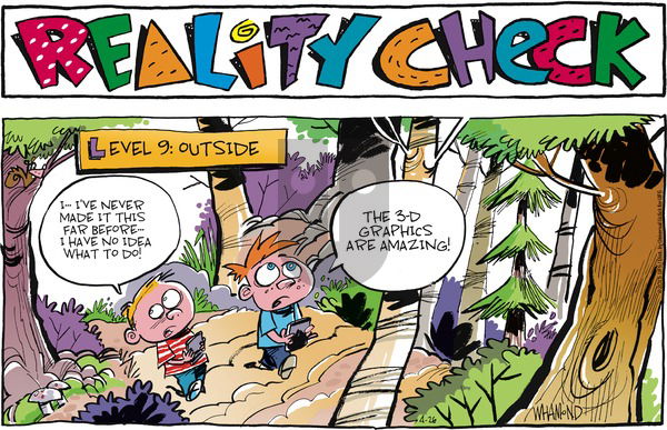Reality Check on Sunday April 26, 2015 Comic Strip