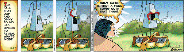 Alley Oop on Tuesday November 22, 2016 Comic Strip