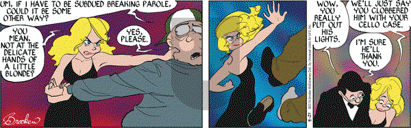 9 Chickweed Lane on Monday April 27, 2015 Comic Strip