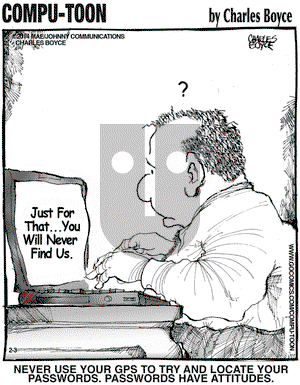 Compu-toon on Monday February 3, 2014 Comic Strip