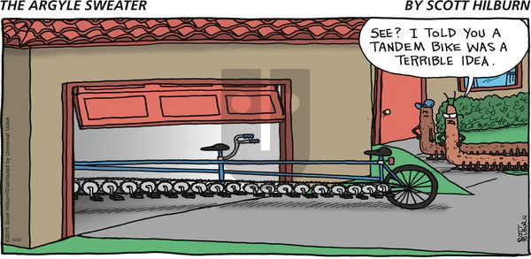 The Argyle Sweater - Sunday October 25, 2015 Comic Strip