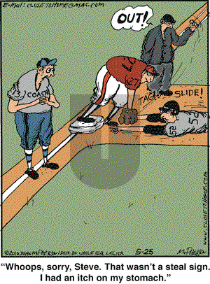 Close to Home on Tuesday May 25, 2010 Comic Strip