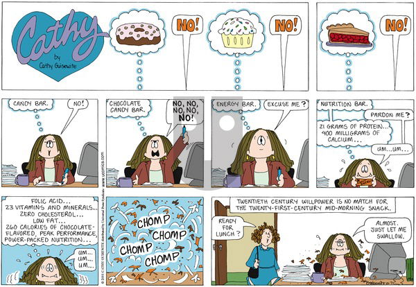 Cathy Classics on Sunday October 7, 2012 Comic Strip