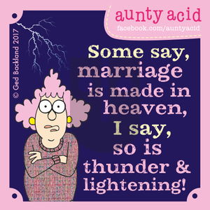 Aunty Acid on Friday January 6, 2017 Comic Strip