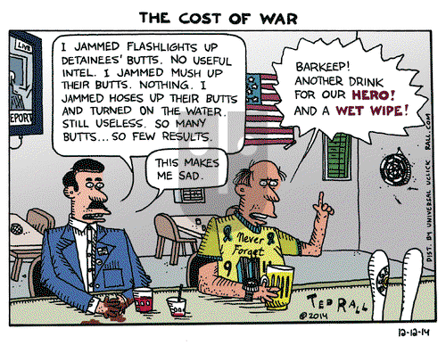 Ted Rall on Friday December 12, 2014 Comic Strip