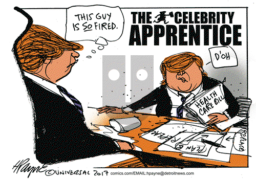 Henry Payne on Saturday July 22, 2017 Comic Strip