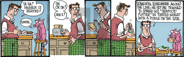 Monty on Saturday March 4, 2017 Comic Strip