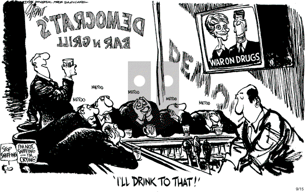 Pat Oliphant - Monday September 15, 1986 Comic Strip
