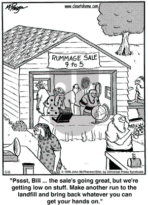 Close to Home on Saturday May 6, 2006 Comic Strip