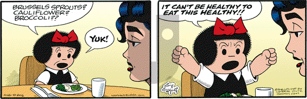 Nancy on Wednesday August 10, 2016 Comic Strip