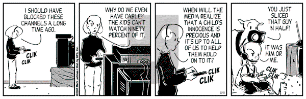 Cow and Boy Classics on Saturday December 15, 2007 Comic Strip