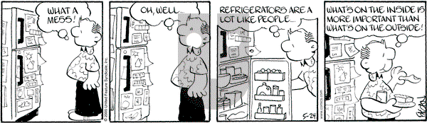 Drabble on Wednesday May 24, 2000 Comic Strip