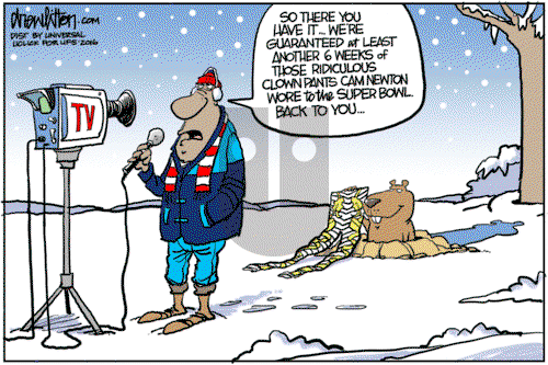 Win, Lose, Drew on Tuesday February 2, 2016 Comic Strip