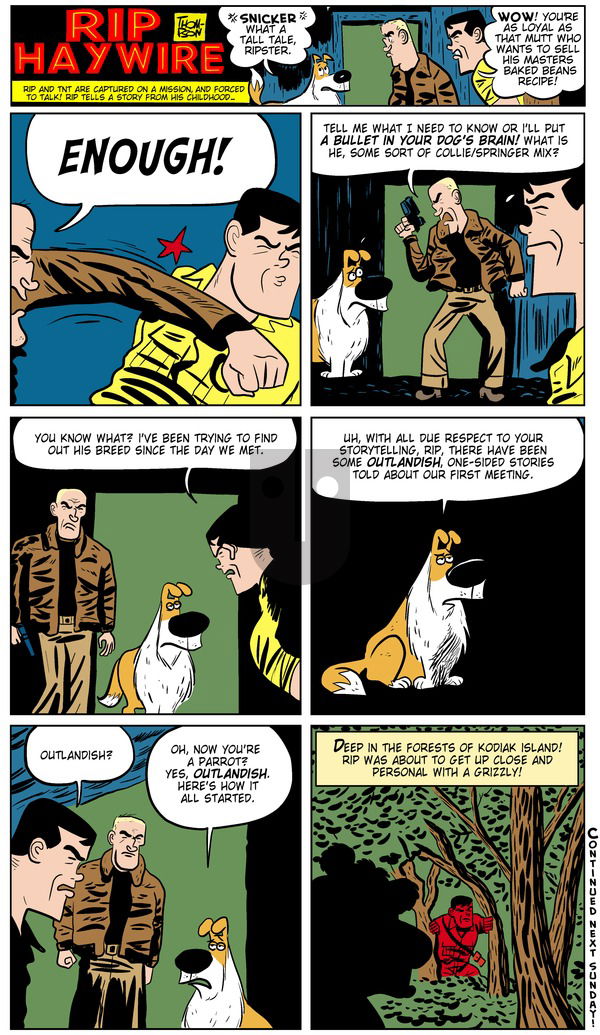 Rip Haywire on Sunday June 2, 2013 Comic Strip