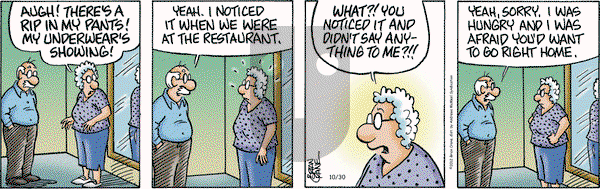 Pickles on Thursday October 30, 2025 Comic Strip