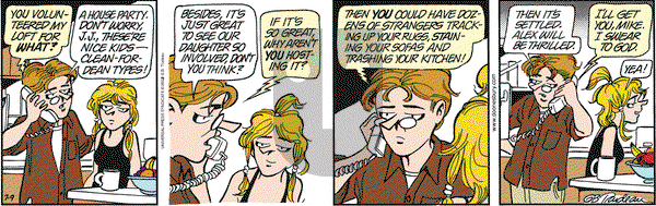 Doonesbury on Wednesday July 9, 2003 Comic Strip