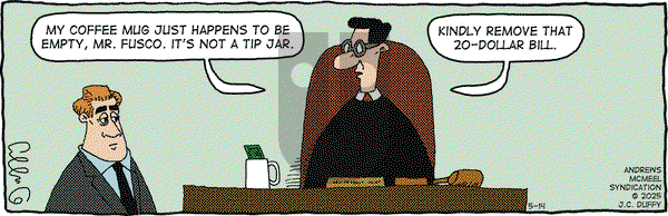 The Fusco Brothers on Wednesday May 14, 2025 Comic Strip