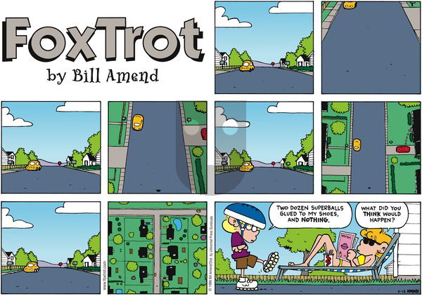 FoxTrot on Wednesday September 8, 1999 Comic Strip