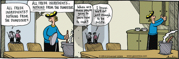 Overboard on Monday February 24, 2014 Comic Strip