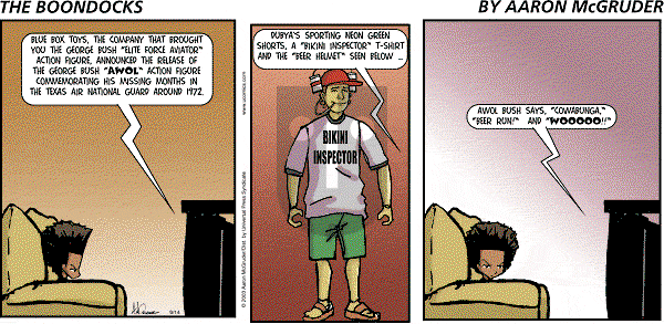 The Boondocks - Sunday September 14, 2003 Comic Strip