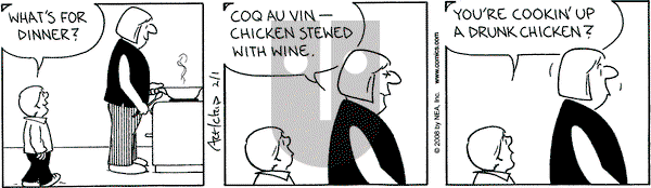 The Born Loser on Friday February 1, 2008 Comic Strip