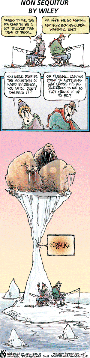 Non Sequitur on Sunday March 16, 2008 Comic Strip