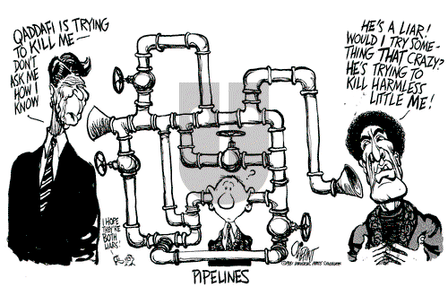 Pat Oliphant on Tuesday December 8, 1981 Comic Strip