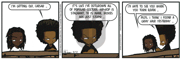The Boondocks - Thursday June 12, 2003 Comic Strip