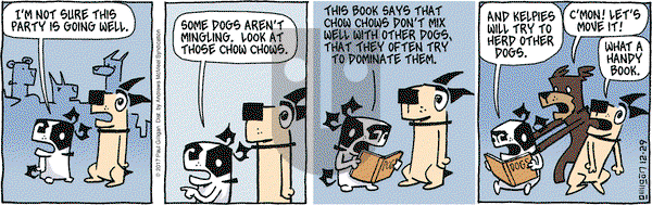 Pooch Cafe on Friday December 29, 2017 Comic Strip